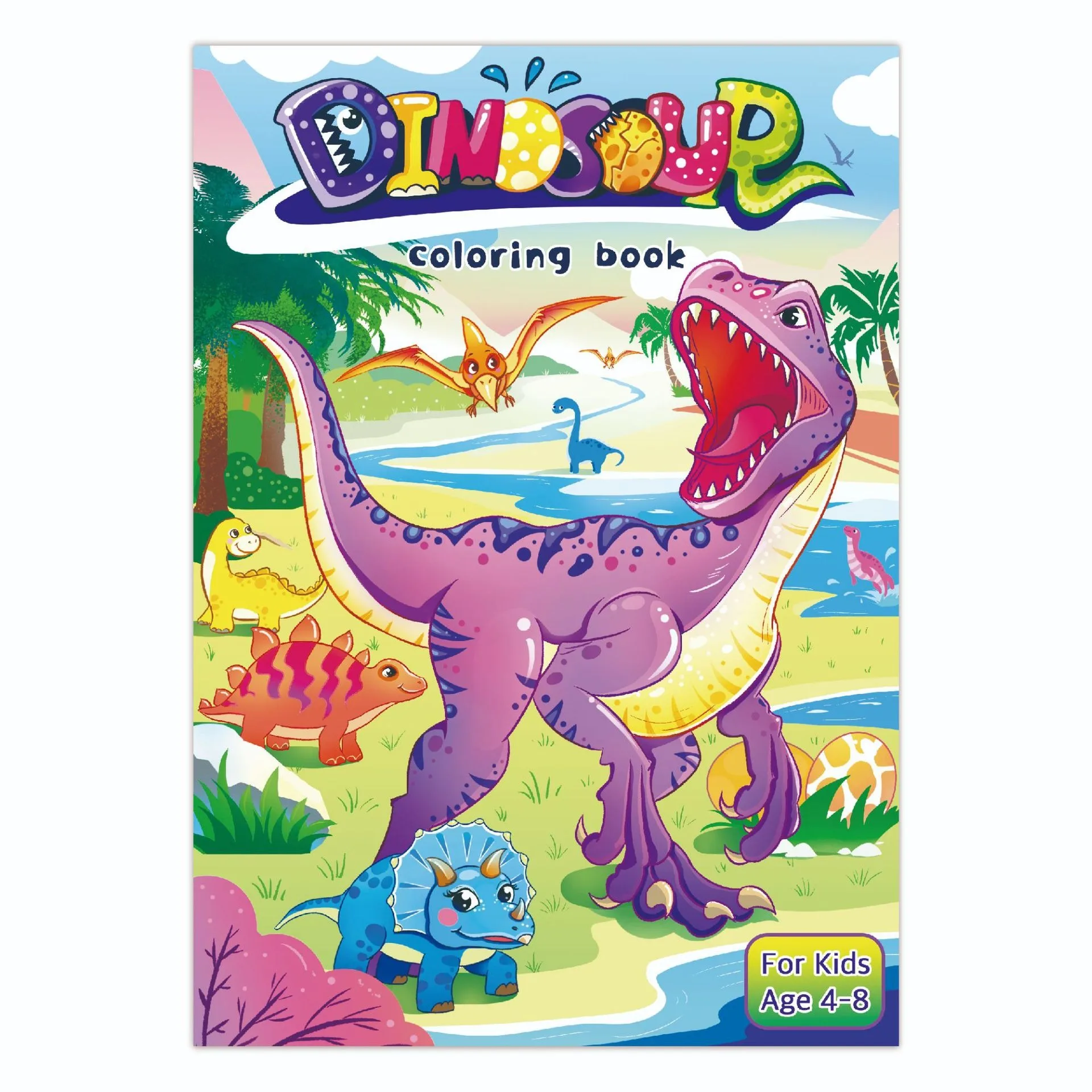 

Drawing Book Mermaid Dinosaur Coloring Book 60 Sheets Cartoon Graffiti Enlightenment Coloring Book Early Education Tool