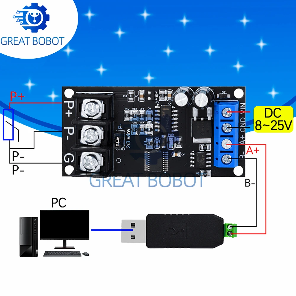 BS PT100 platinum thermistor RTD thermocouple temperature sensor transmitter RS485 MODUBS RTU module