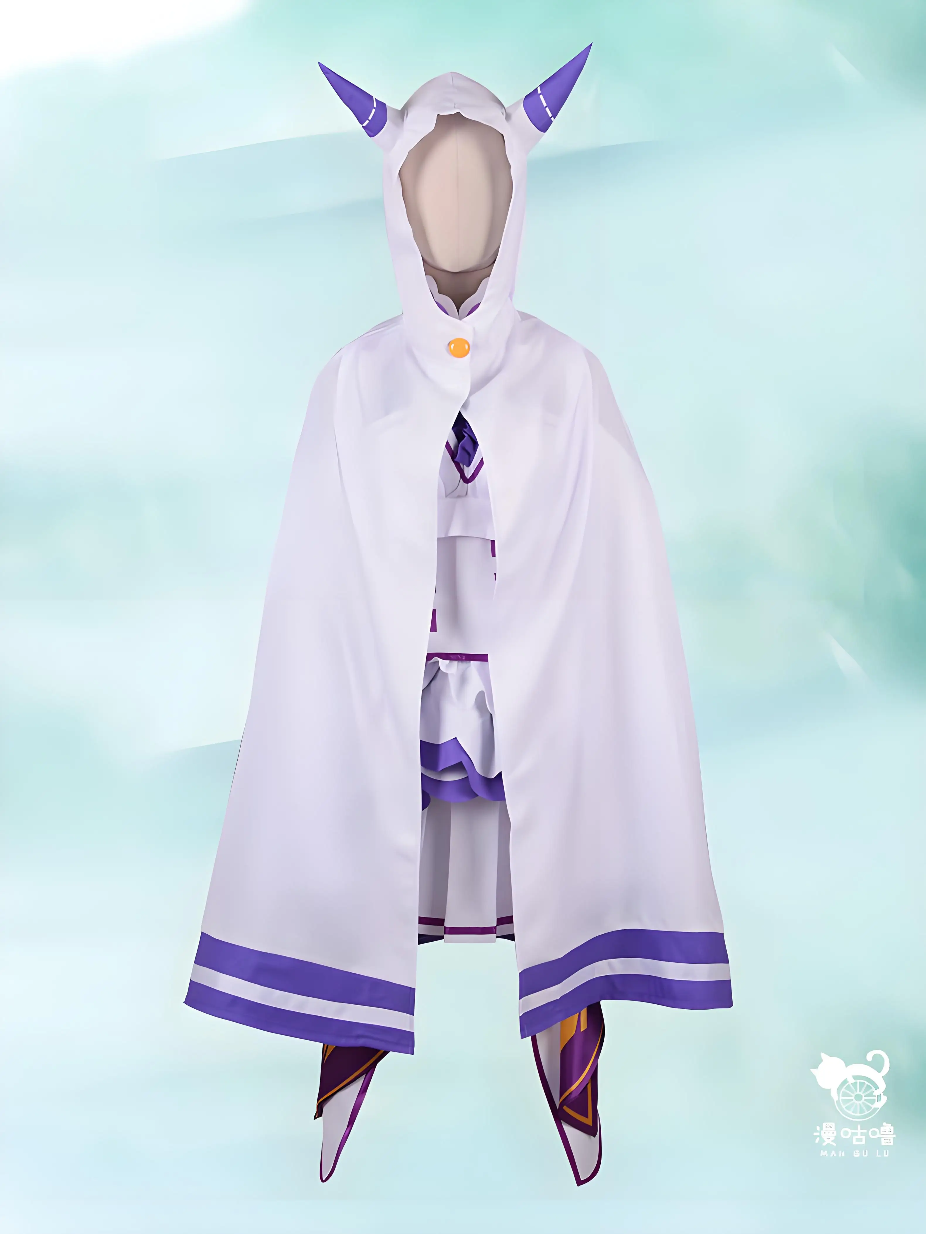 أنيمي إميليا إعادة: صفر كارا هاجيميرو إيسيكاي سيكاتسو عباءة أذن القط كيب إعادة: الحياة في عالم مختلف من زيرو كوسبلاي