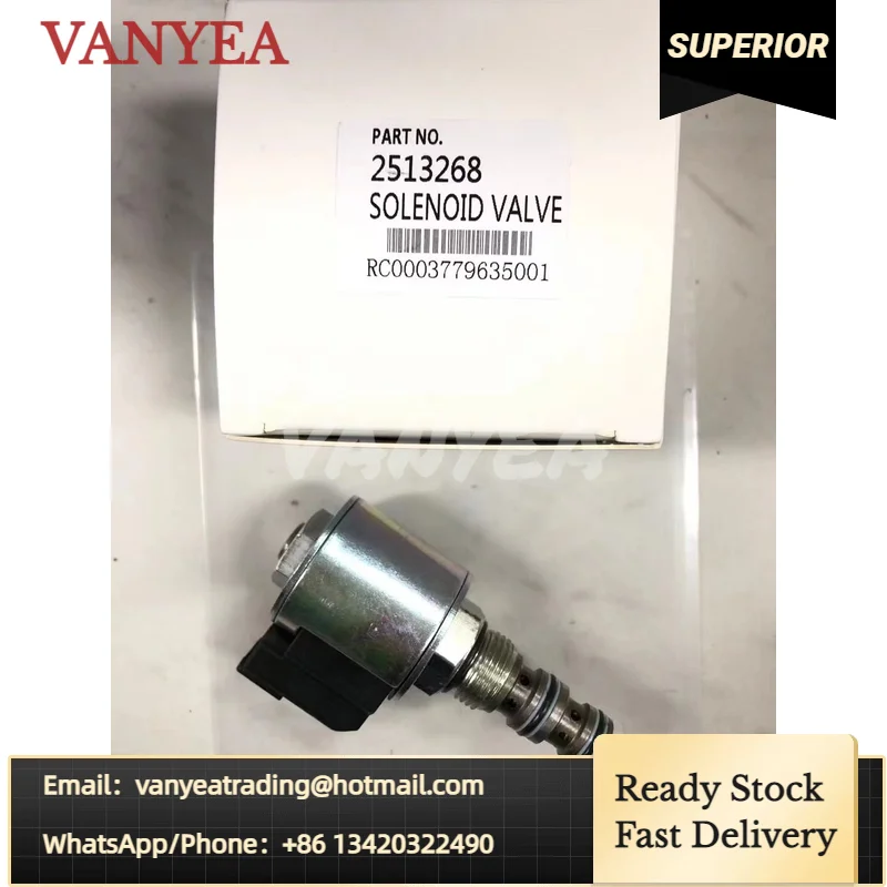 

2513268 251-3268 24V Assembly GP-Solenoid Hydraulic Valve For Engine Parts