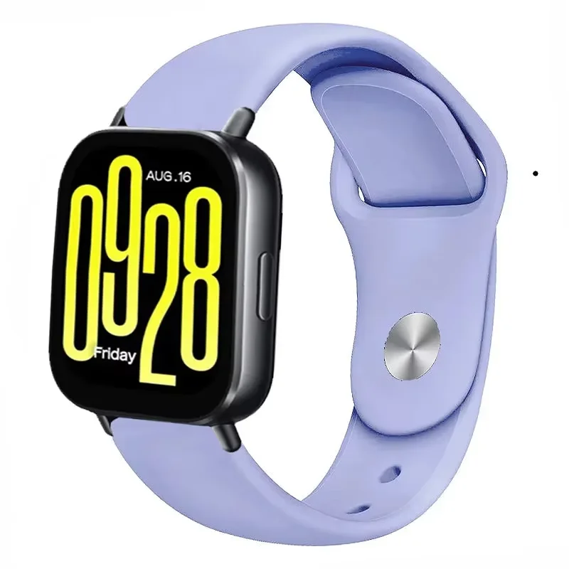 22mm 20mm Sports Silicone Strap for Redmi Watch 5 Active /5 Lite Bracelet Correa for samsung galaxy watch 7 6 5 4 40mm 44mm band