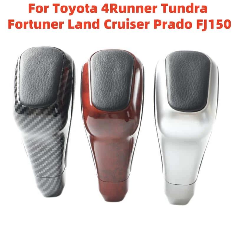 For Toyota 4Runner Tundra Fortuner Land Cruiser Prado FJ150 2009-2018 Automatic Gear Shift Knob Transfer Lever Shifter Knob