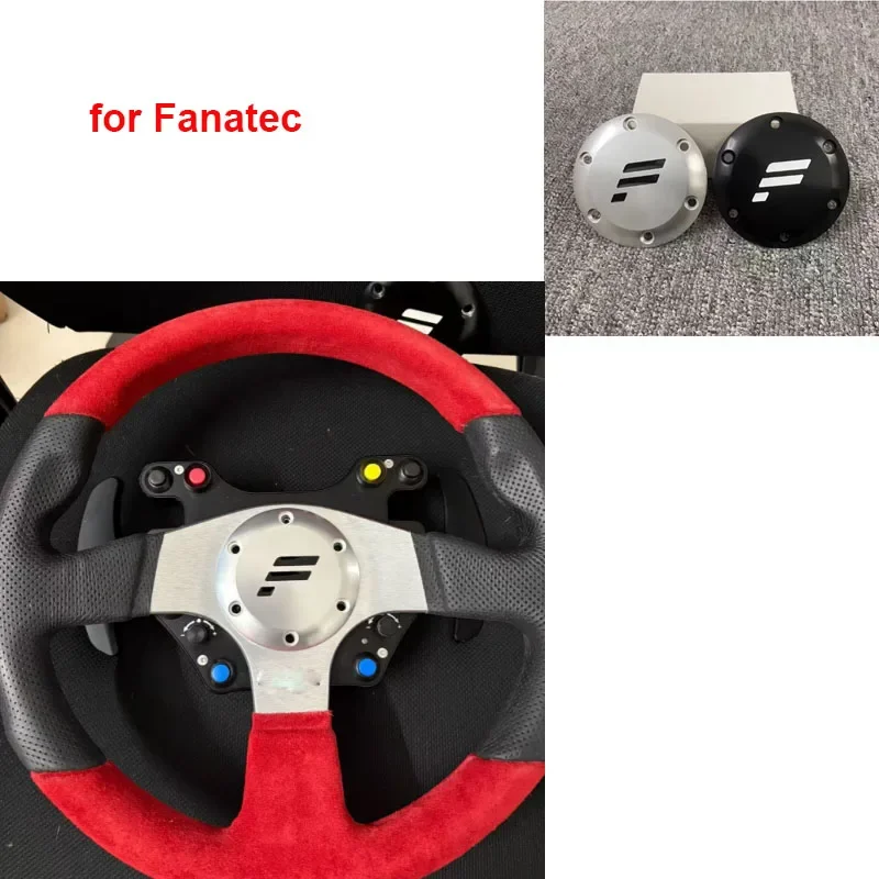 

Крышка кнопки звукового сигнала для рулевого колеса Fanatec, имитирующая моделирование автомобиля, обновленный адаптер Mod, MOD PCD 70 мм