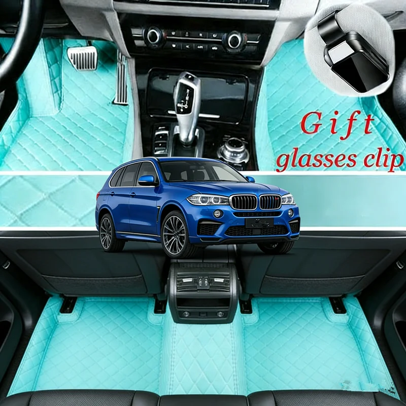 

Custom For BMW X5M X6M F95 2010-2024All-Weather Car Floor Mats Waterproof Car Accessories Carpets Covers Left /Right Hand Drive
