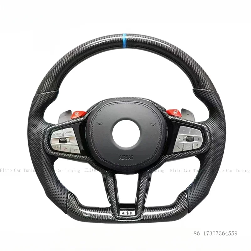 

Руль для BMW G-серии M3 G80 M4 G82 X3 G01 X4 G02 X5 G05 X6 G06 G11 G12 G20 G29 G30 Z4 (с возможностью индивидуальной настройки)