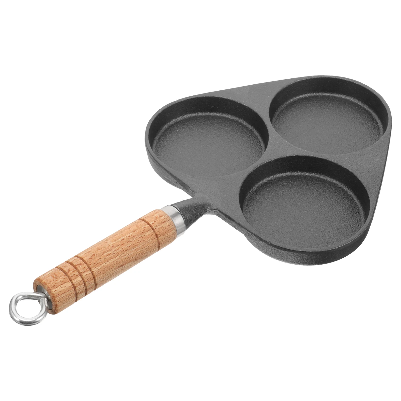 

Frying Egg Pan Cast Iron Small Breakfast Cooking Pans Mini Egg Dumpling Pot Mold Pancake Easy Clean Sturdy H