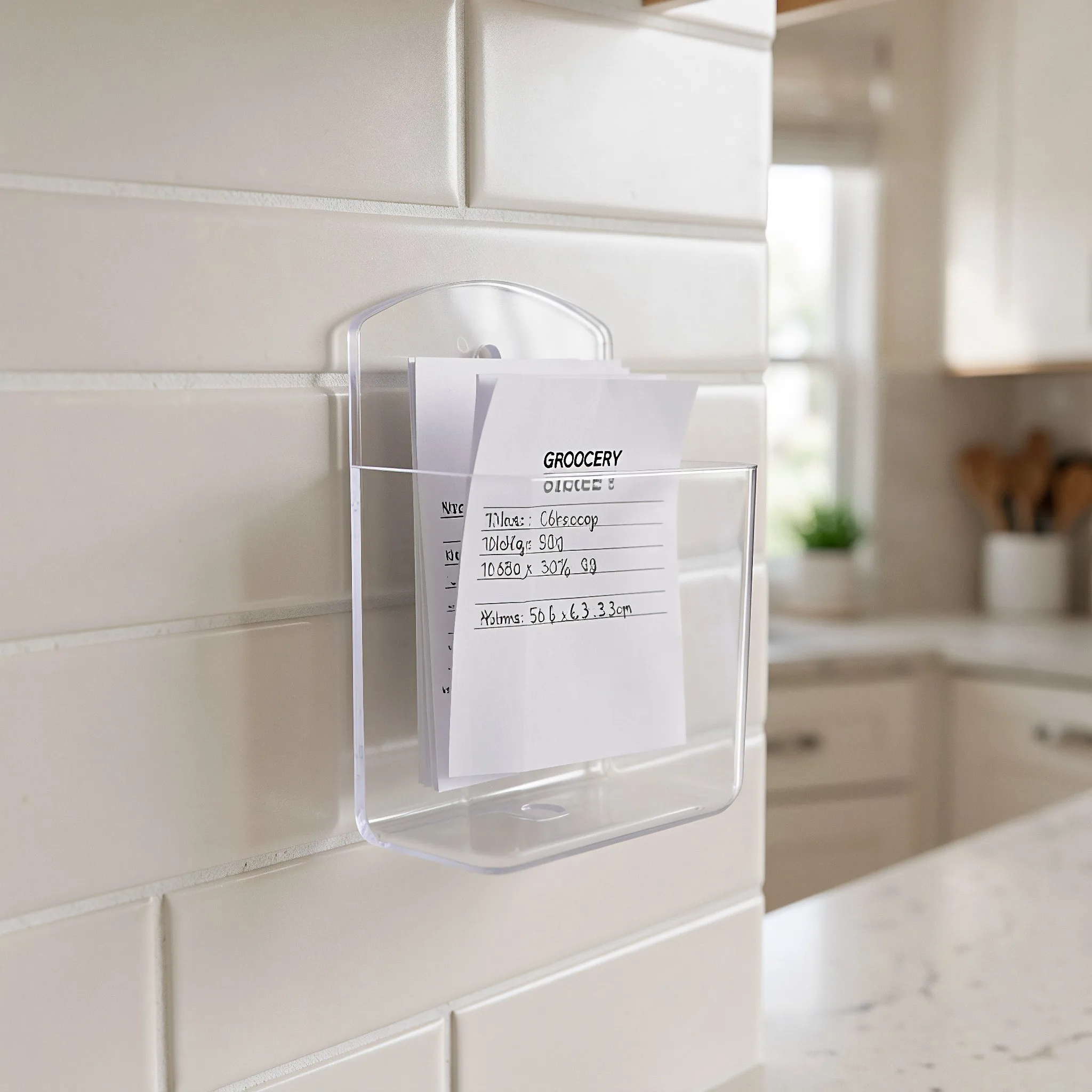 3 PCS Adhesive Wall Organizer Plastic Remote Holder Control Caddy Organization No Drill Storage Boxes Marker