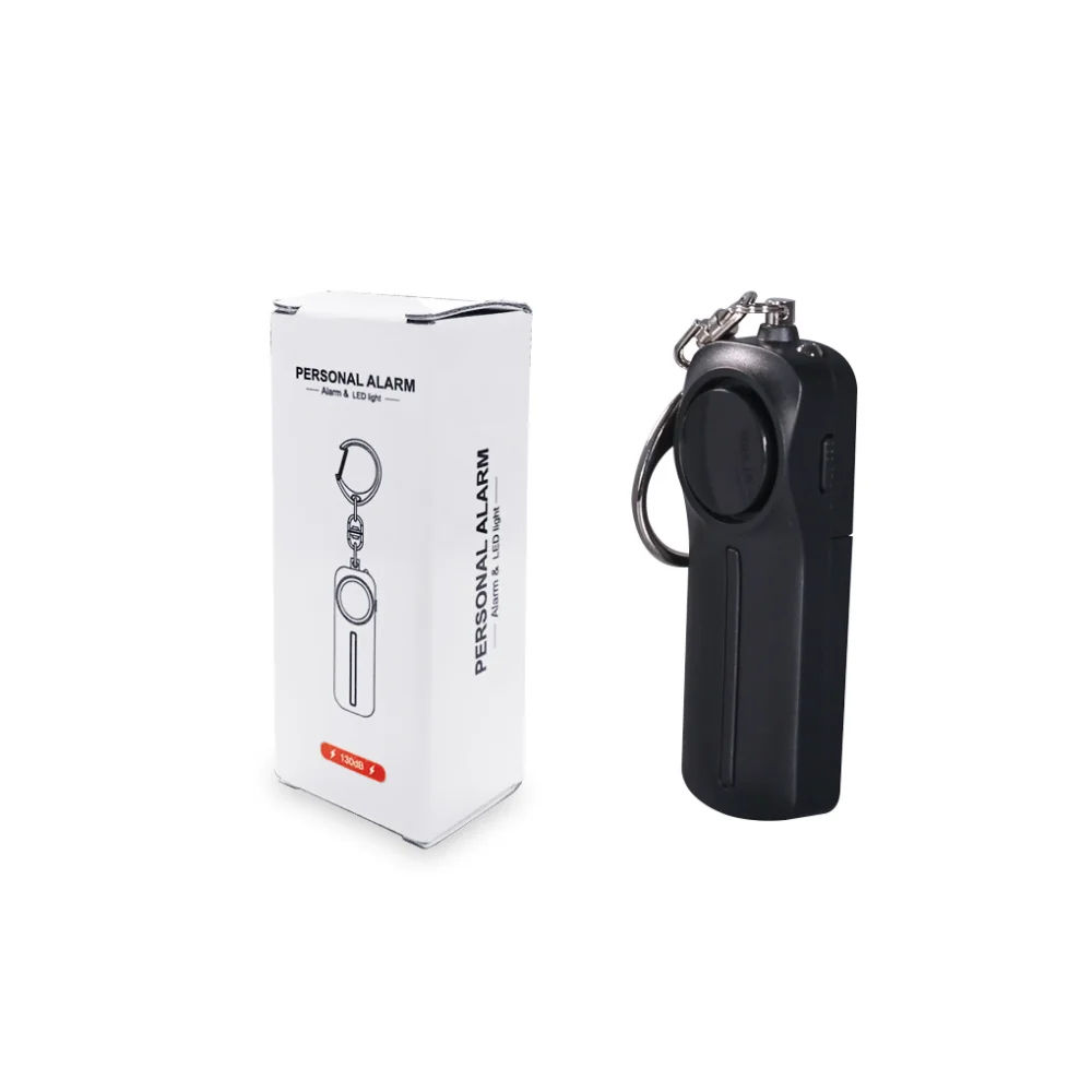 ABS Personal Alarm: Pull-Tab Activation Anti-Wolf Keychain – Self-Defense for Girls & Children