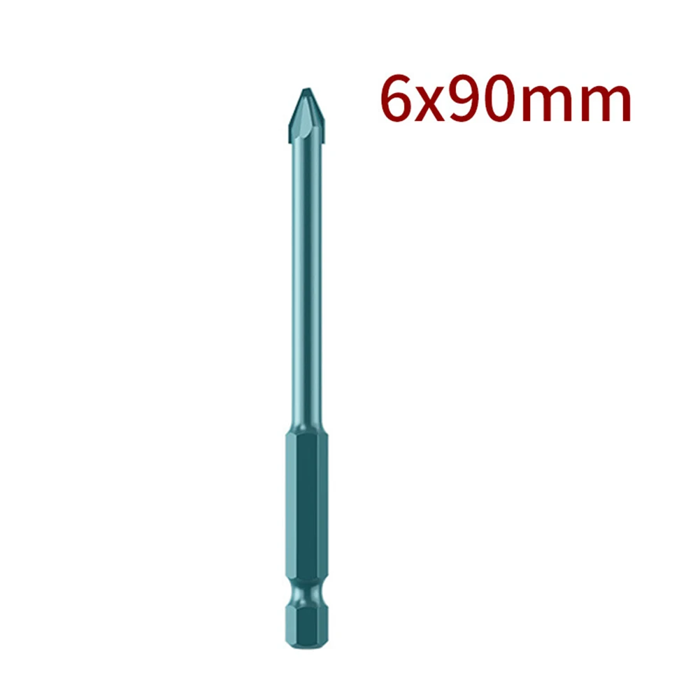 Hex Shank Drill Bit Eccentric Drill Bit Drilling And Punching Polished And Rust-proof Staggered Edge Design Accurate Positioning