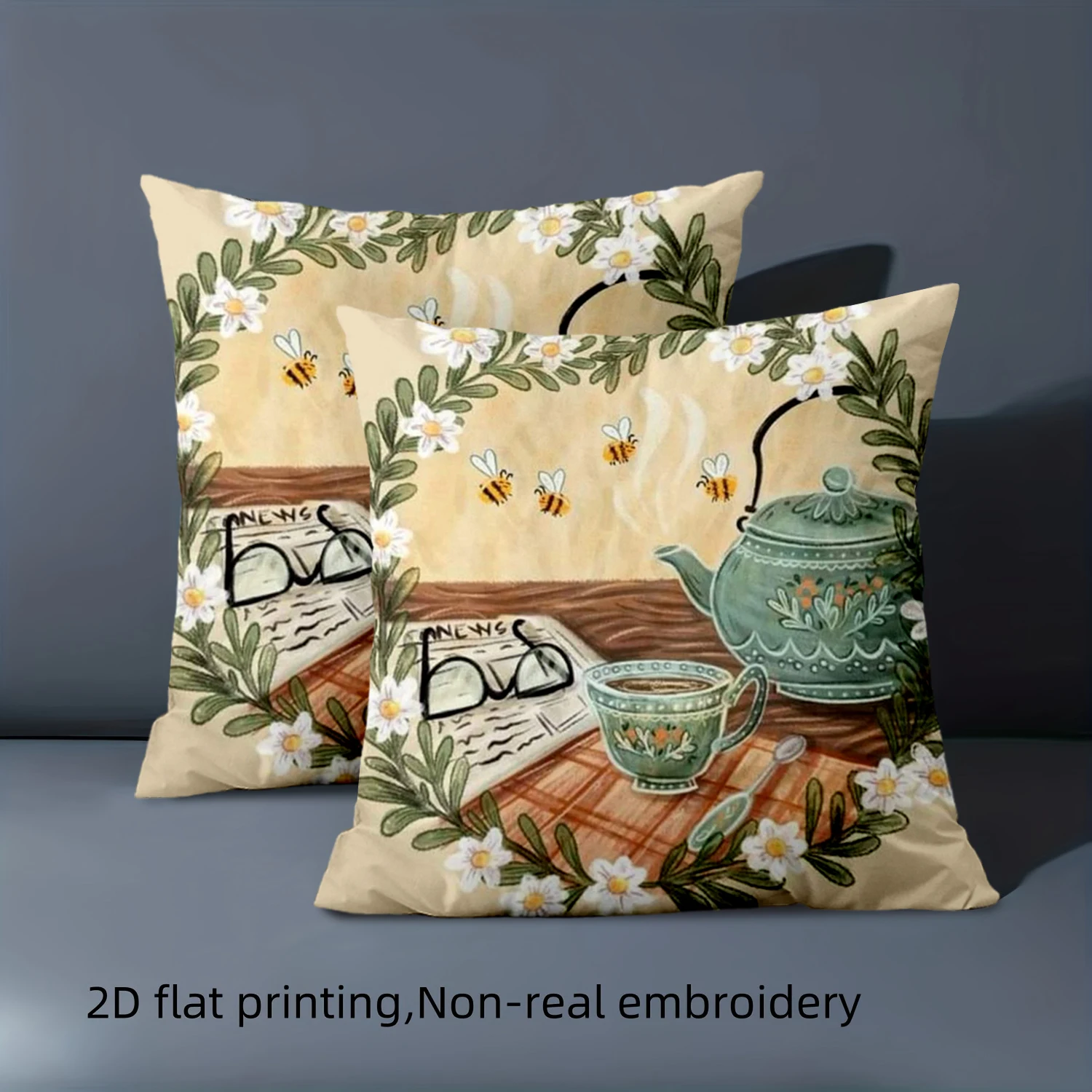 Floral Tea Set Patt…