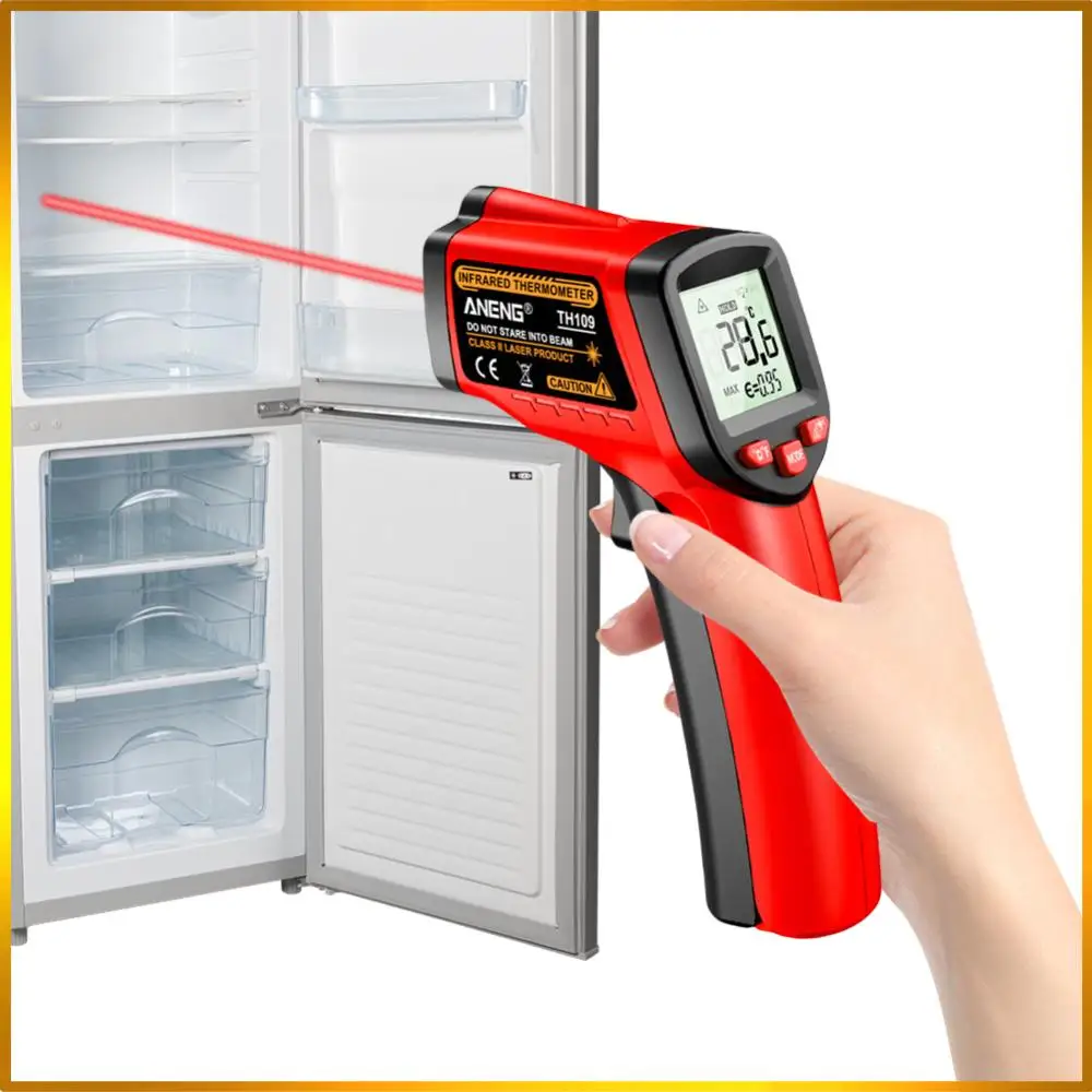 

Infrared Thermometer Handheld Infrared Non-Contact Thermometer Digital Infrared Thermometer Gun for Cooking BBQ Pizza Oven