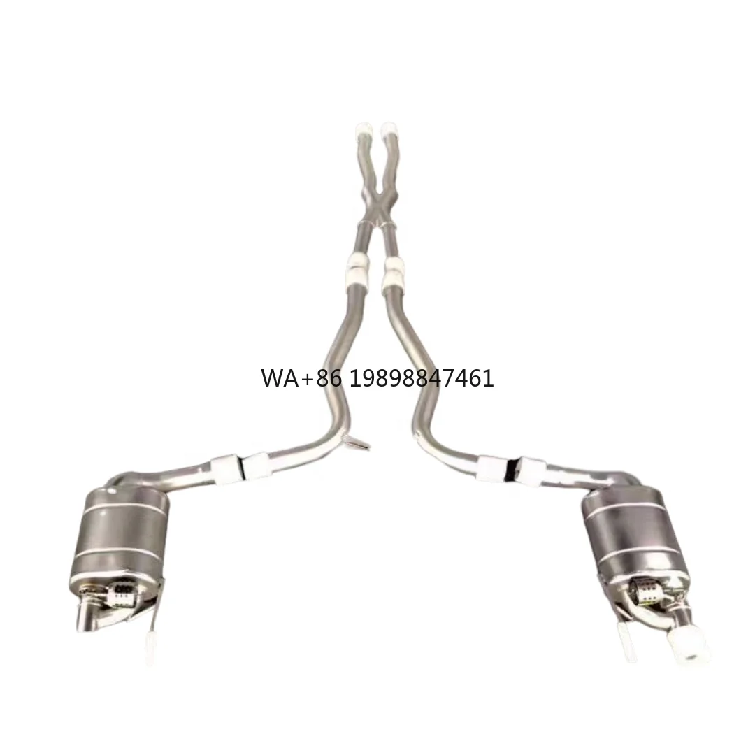 

Custom SS304 titanium exhaust catback for Ford Mustang GT 5.0T exhaust pipe system
