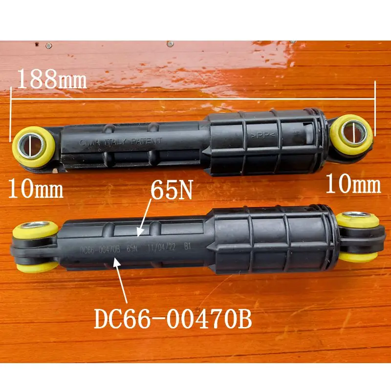 

2Pcs 65N For Samsung Washing Machine DC66-00470B Shock Absorber Washer Front Load Part Black Plastic Shell Home Appliances Acce