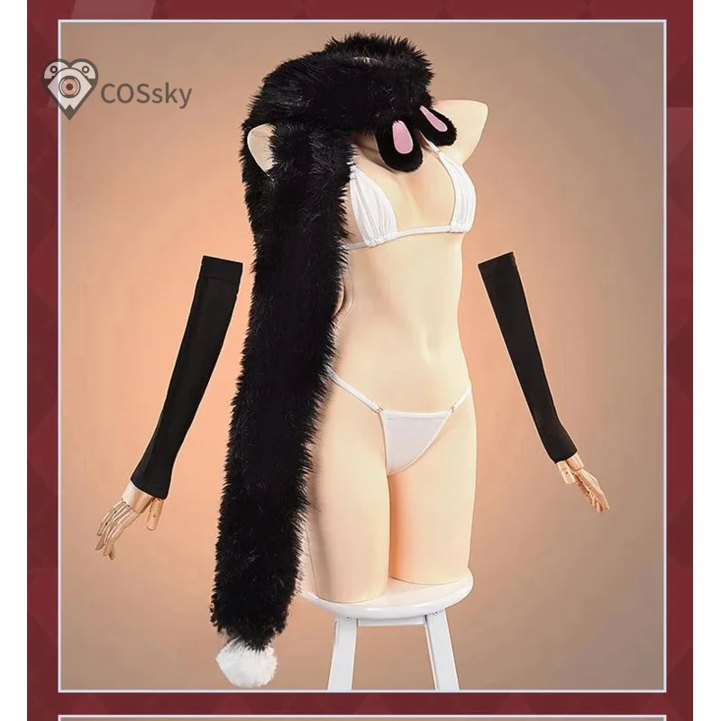 

HMS Formidable Anime Azur Lane Cosplay Costume Woman Sexy cloak headwear bikini Private Photo Shoot Halloween Carnival Uniform