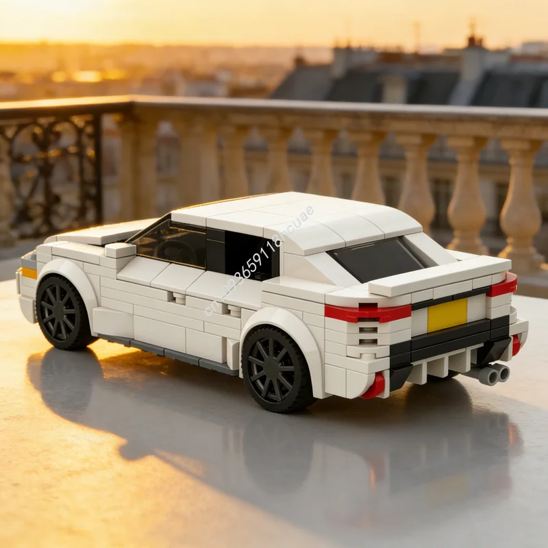 

292pcs MOC City Champions Toyota Corolla SE Model Building Blocks Assemble Architecture DIY Creative Toy Festival Gift Idea