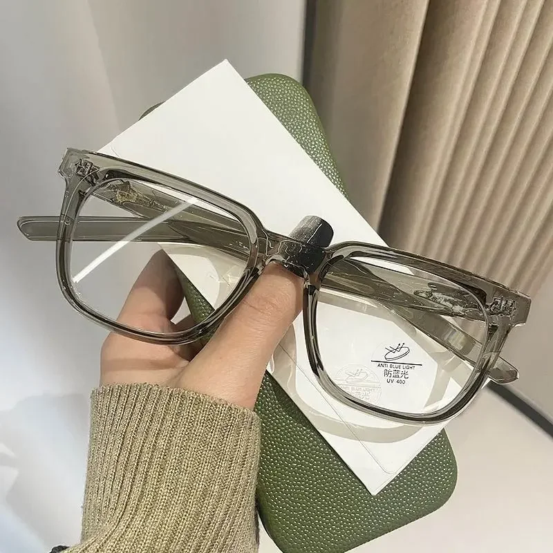 Ladies Myopia Glasses Luxury Anti Blue Light Computer Near Sight Eyeglasses Finished Prescription Minus Eyewear Diopter To -4.0