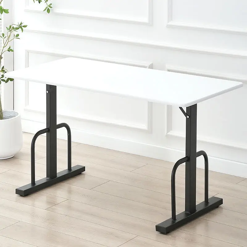 

Thickened and reinforced office gaming desk, home learning manual adjustable computer desk