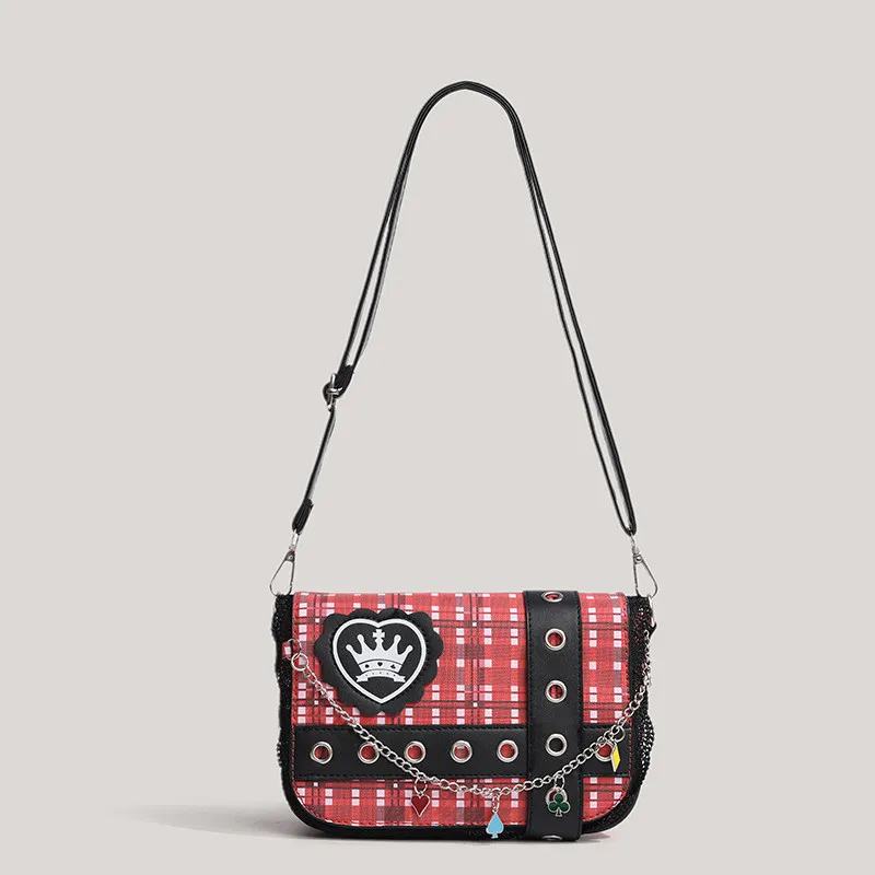 Plaid Fashionable Crossbody Bags for Woman Shoulder Bags Cute Purse and Handbags Small Square Bag Designer Bag Women Bag Сумка