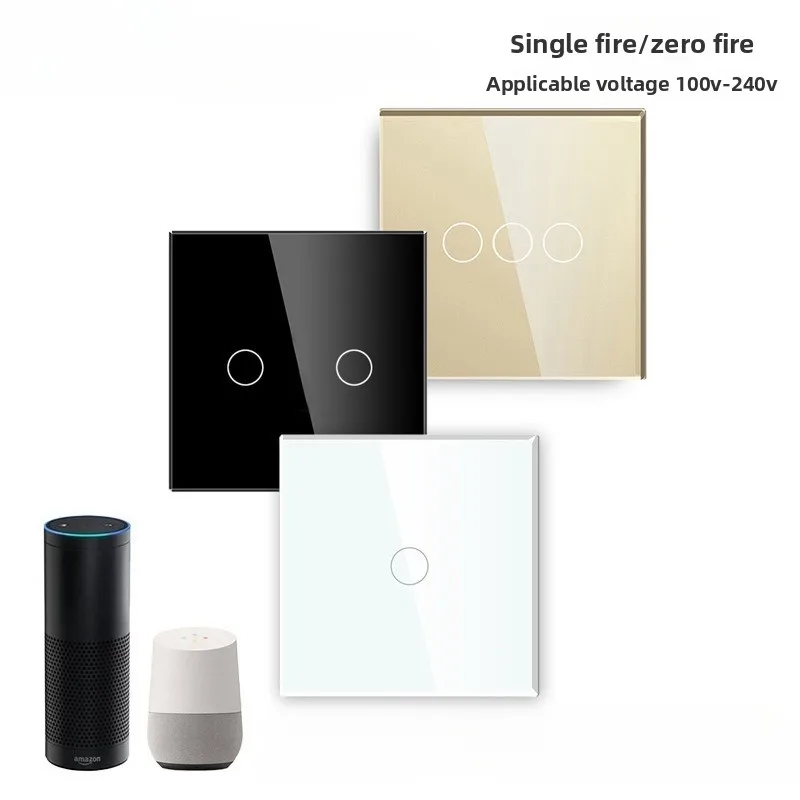 86 Type Matter Intelligent Switch Cross Border Dedicated Tempered Glass