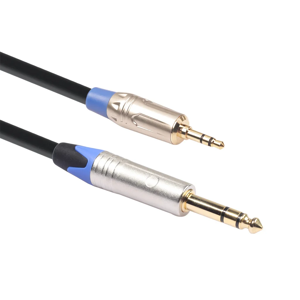 

3.5mm M stereo to 6.35mm M adapter 3m 5m can be used for audio cable, headphone cable, car AUX cable