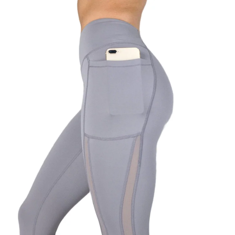 Pantalones de Yoga para mujer, mallas Push Up con bolsillo de Control de barriga, ropa deportiva Sexy para gimnasio y trotar