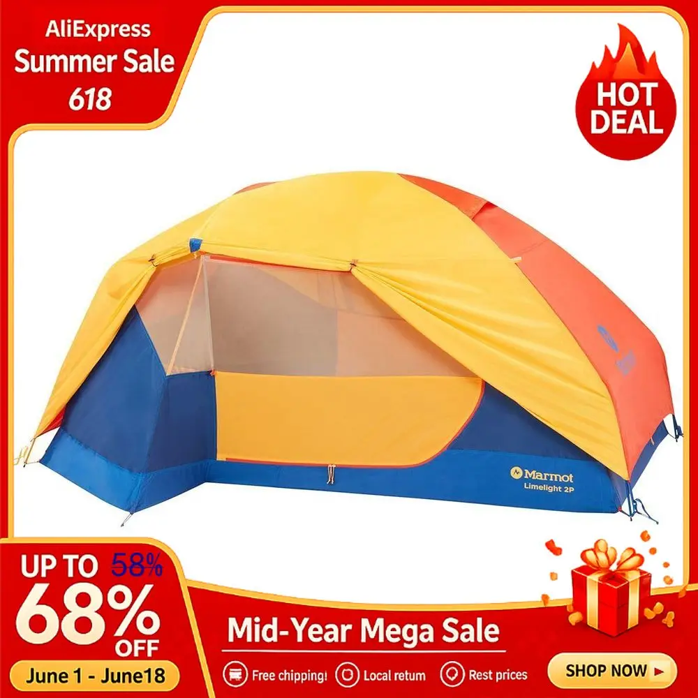 

Limelight Backpacking Tent Lightweight, Ripstop Fabric, Freestanding Backcountry, Trekking, Camping Tents, Custom