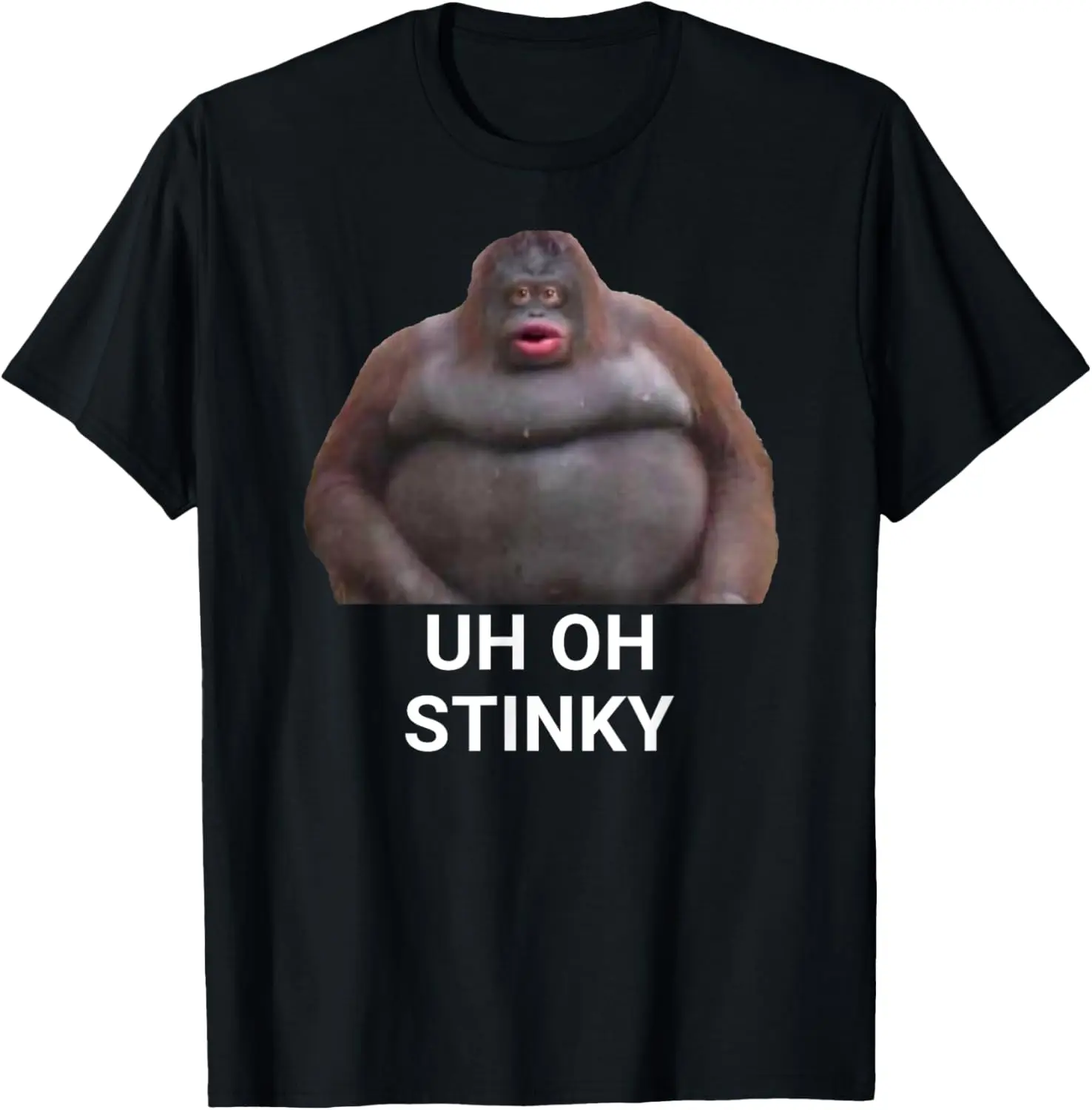 Uh Oh Stinky Poop Dank Memes Le Monke T-Shirt