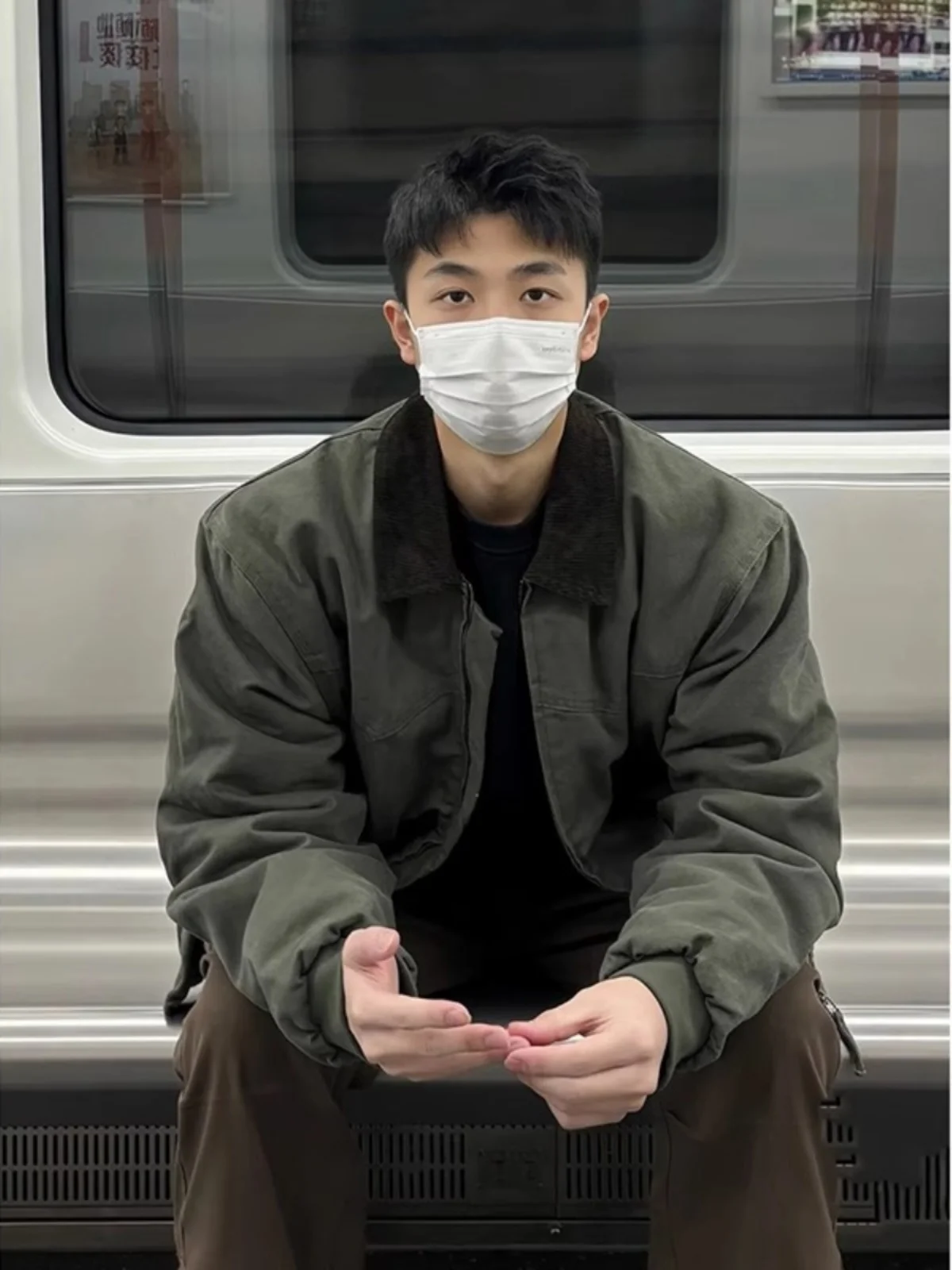 

Мужская рабочая одежда American Vintage Detroit, весенне-осенняя одежда Cleanfit, высококачественное пальто для пилота, свободная посадка против морщин