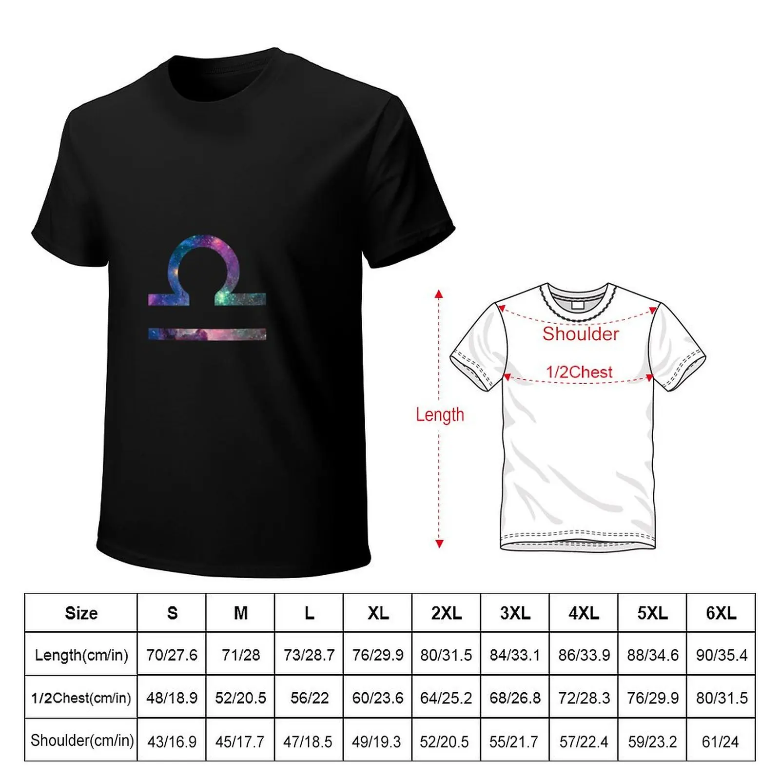 Libra T-Shirt Festival Party Tee Top