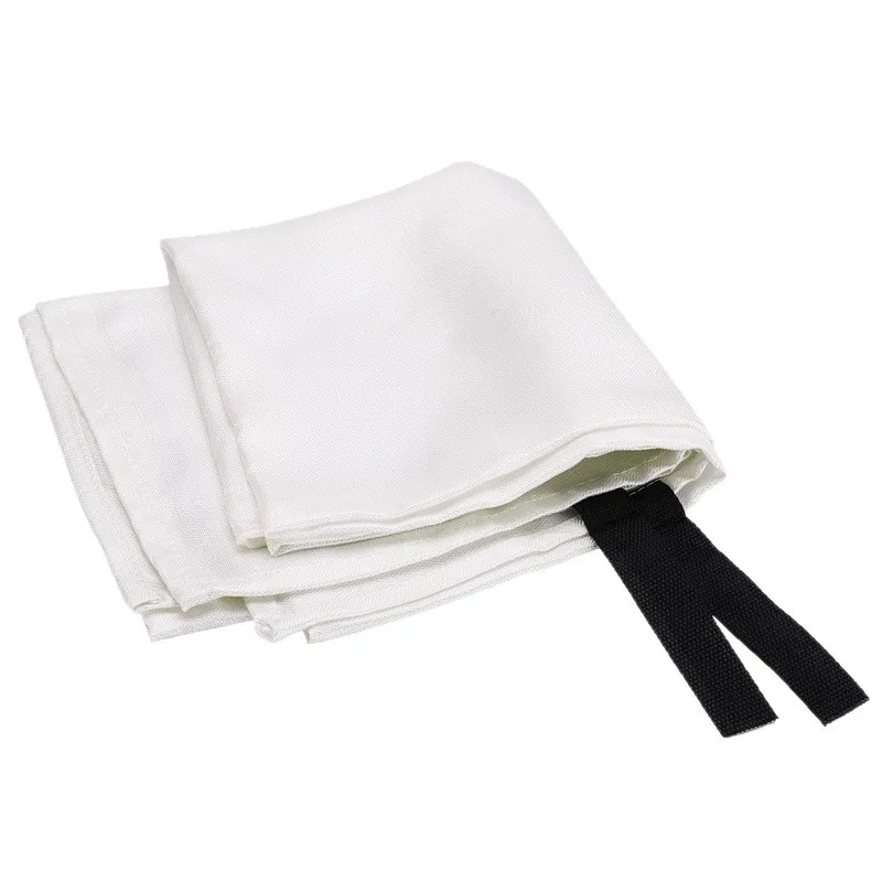 Portable Fire Blanket Kitchen Emergency Fire Protection Flame-retardant Glass Fiber Fireproof Fabric Fire Blanket