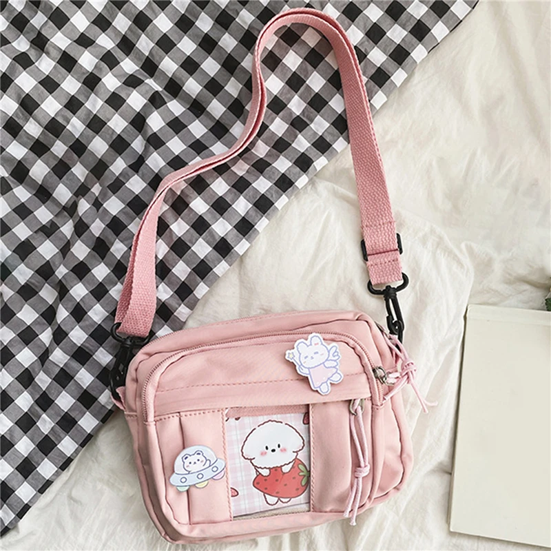 New Kawaii Bag Girls  New Transparent Bag Small Crossbody Bag For Women Purses and Handbags Shoulder Bag