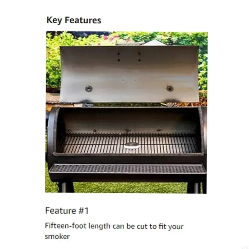 Grill Seals Replacement Fiber Material Gift Suitable for All Grill Enthusiasts Q5WC