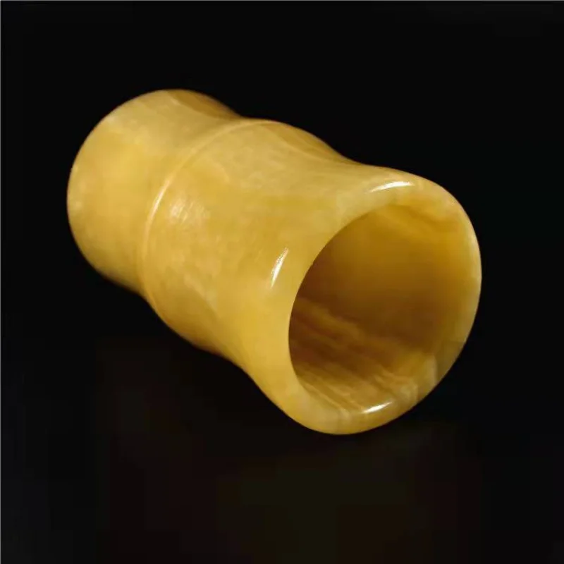 Manufacturers Wholesale Yellow Jade, Lantian Jade, Jade Pen Container, First-Hand Supply, Quantity Discount