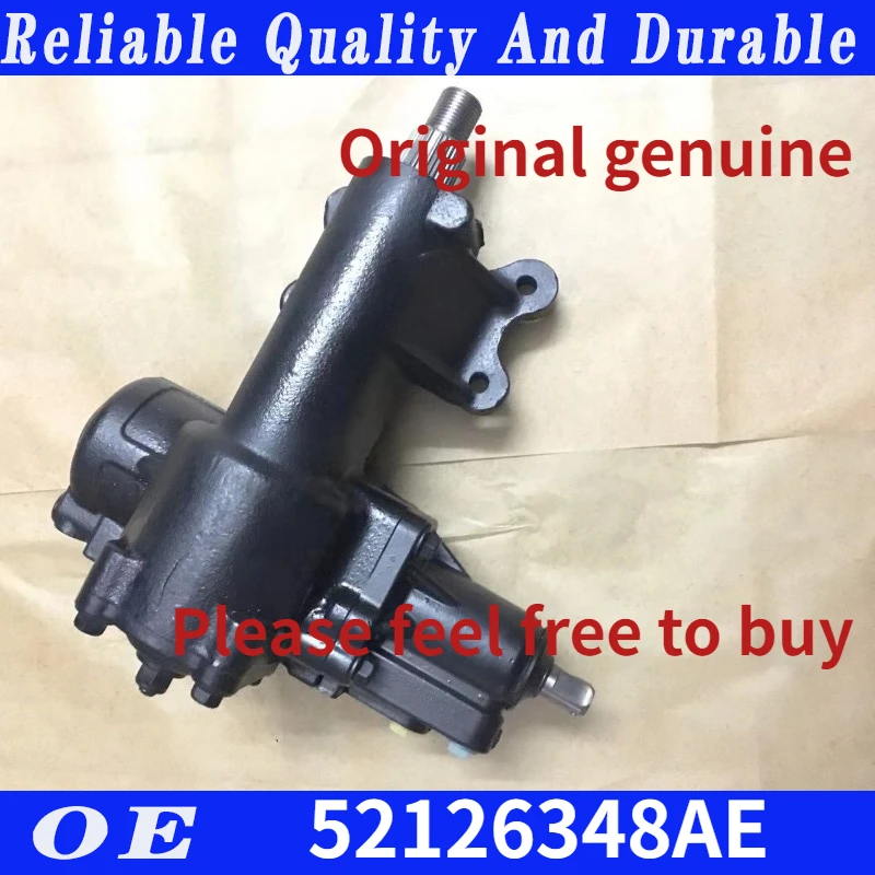 

Original genuine For 2007-15 Jeep Wrangler 3.6L 3.8L V6 4-Door Power Steering Gear Box 52126348AA 52126348AE HK(Origin)