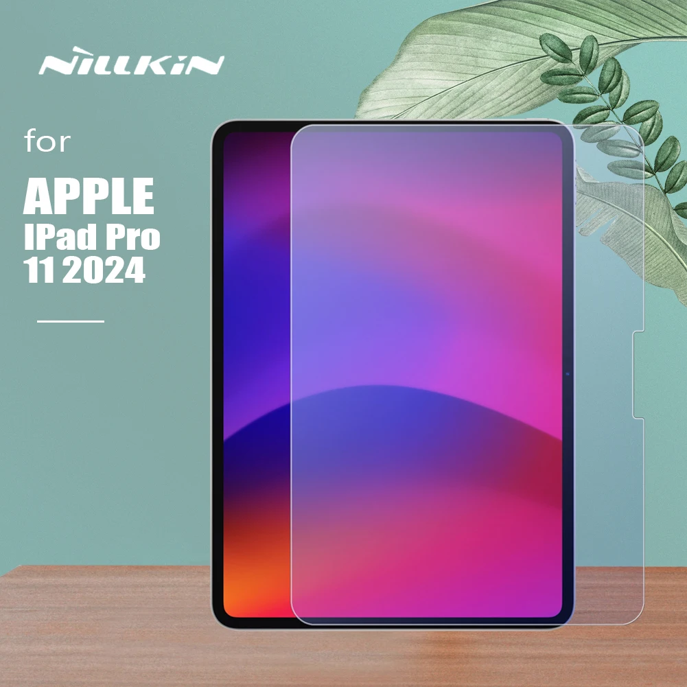 

Nillkin для APPLE IPad Pro 11 2024, стекло V +, закаленное стекло, защита экрана, антибликовое синее фотопокрытие для IPad Pro 11 2024