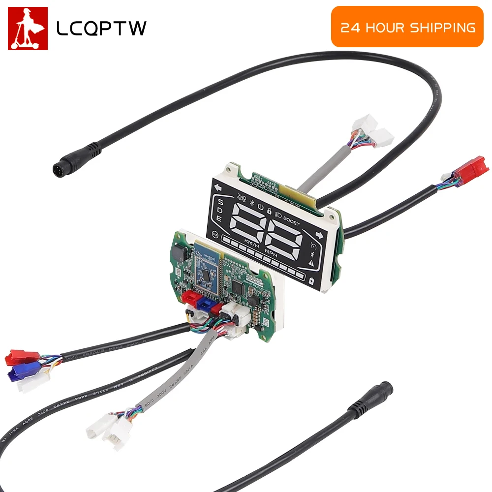 

Instrument LED Dispaly Meter Board Replacement Dashboard With Connect Cable Accessories For Segway Ninebot ZT3 Electric Scooter
