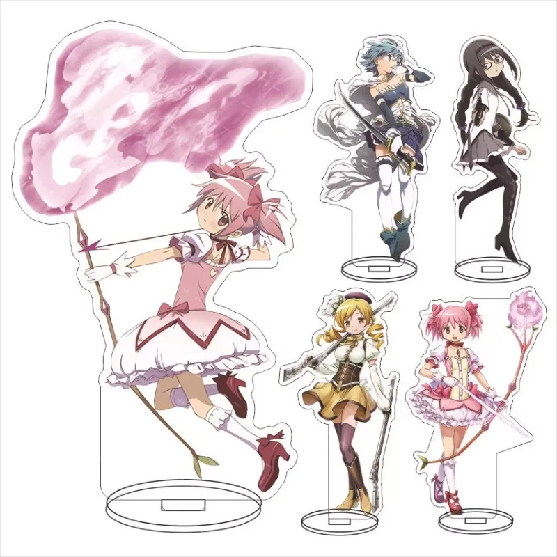 

Puella Magi Madoka Magica Acrylic Stand - Madoka, Homura, Mami & Kyubey Anime Figure Collection
