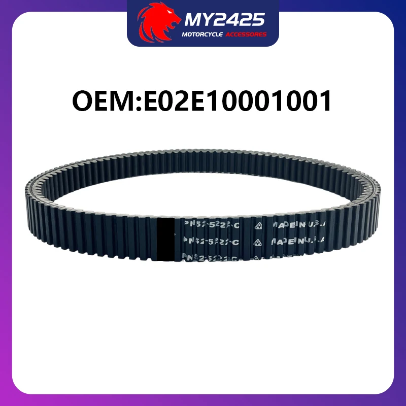 

E02E10001001 CVT Drive Belt For Segway Fugleman 1000 Villain 1000 SX10 UT10 UT10X UT10E Electric Assist 1000 41E4335 LU099133