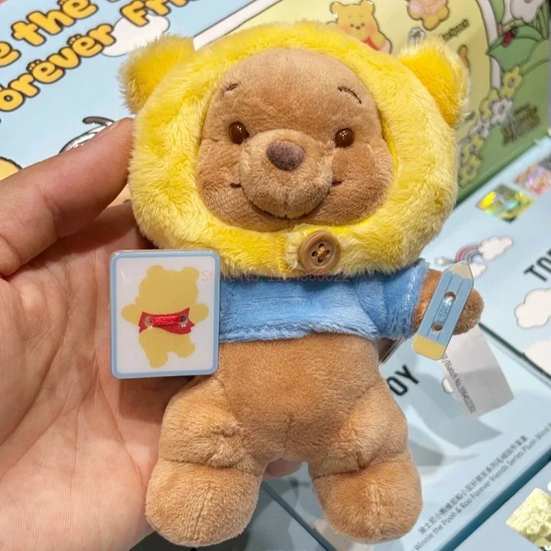 オリジナルくまのプーさん & ルー永遠の友達シリーズブラインドボックスかわいいぬいぐるみペンダントミステリーボックスアニメフィギュアおもちゃギフト ﻿