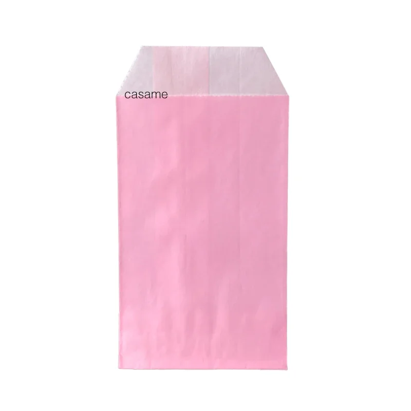 50 stuks mini veelkleurige kraftpapieren zakjes – effen kleur geschenkzakjes voor bruiloften, feesten, uitnodigingen en groet