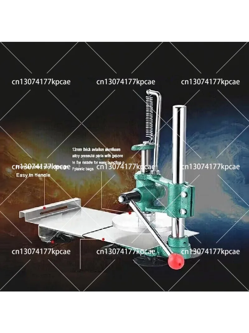 New Pressing Pastry Pres Manual Pizza Dough Machine Dough Flattening Press Dough Roller