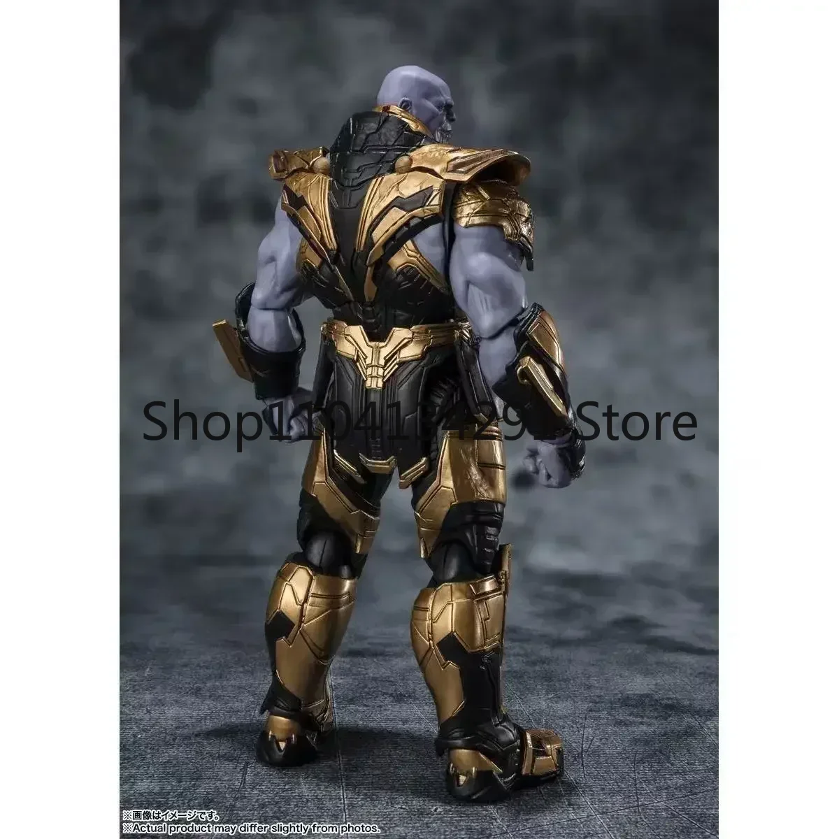 ของแท้จาก Bandai SHF Avengers: Endgame Infinity Legend Thanos แอ็คชั่นฟิกเกอร์ของเล่นของขวัญวันเกิดของสะสม