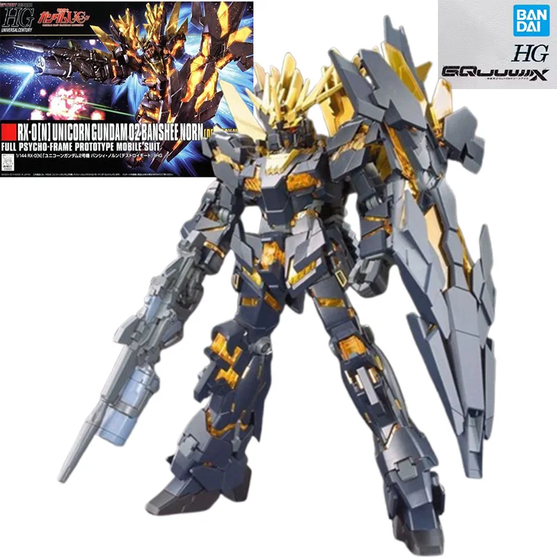 

Bandai HG 1/144 RH-0(N)UNICORN GUNDAM02 BANSHEE NORN (DESTROY MODE) Аниме модель игрушка в сборе подарок для мальчика