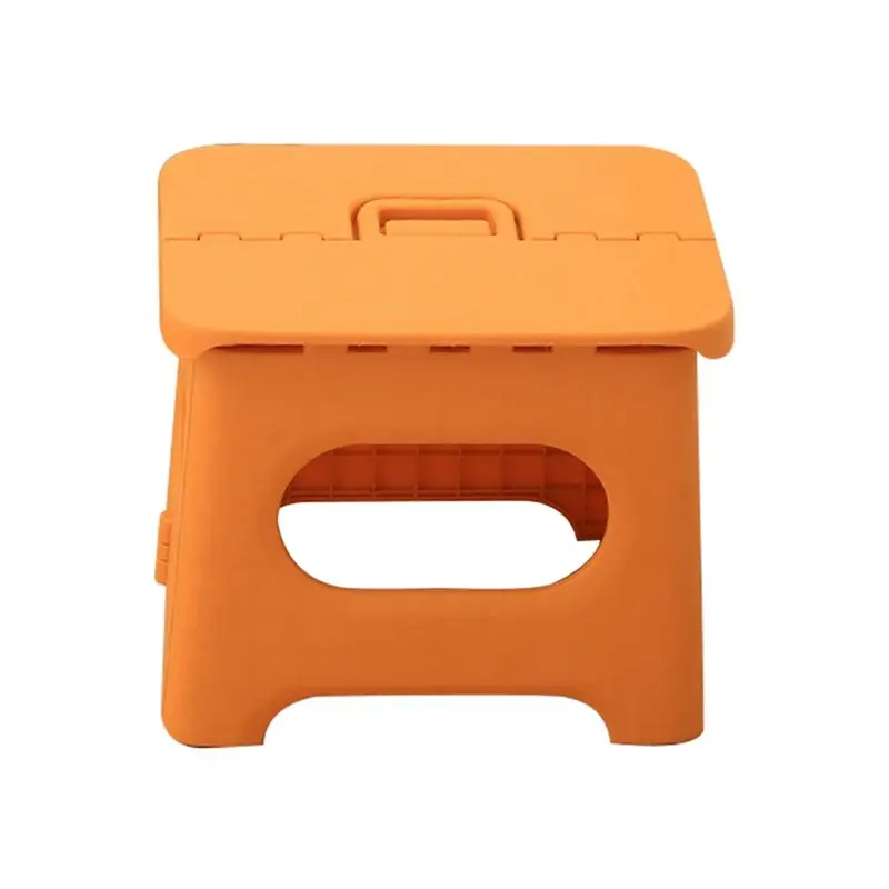 

A67K-Plastic Stool Yellow Stool Portable Plastic Kindergarten Home Portable Folding Stool Outdoor Small Bench