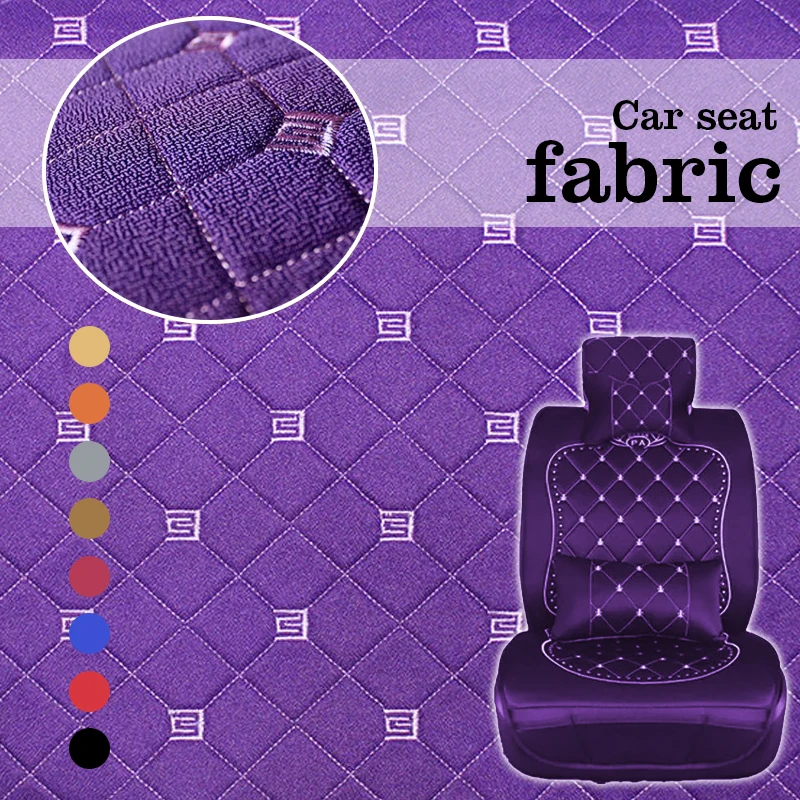 100*148cm Thicken Cotton Linen Quilted Fabric Sponge Embroidery Pattern Fabric For Diy Car Interior Seat Cover Upholstery Sofa