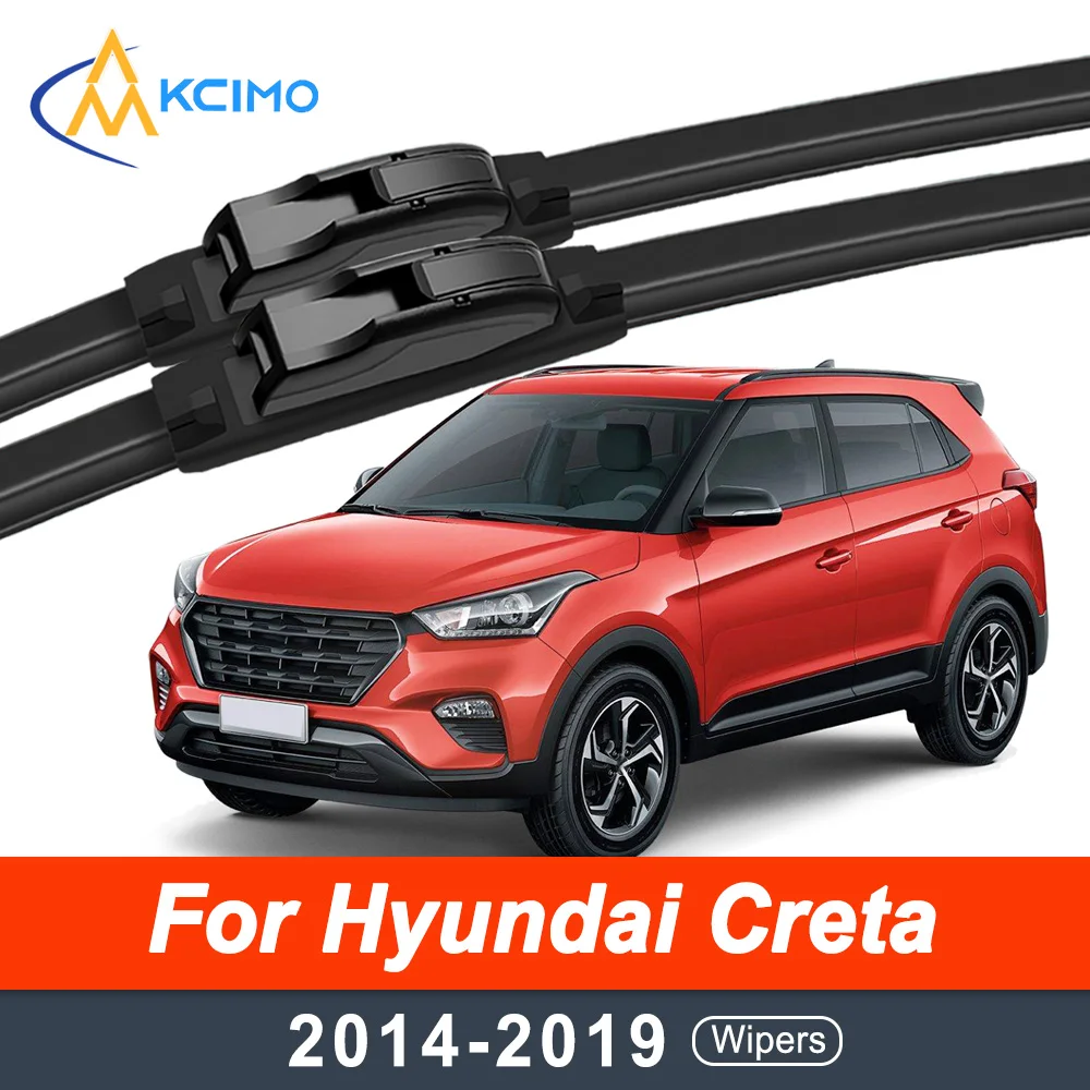 

Beam-Type Front Wiper Assembly for Hyundai Creta GS 2014-2019, Weather-Resistant Composite Materials for Extended Service Life