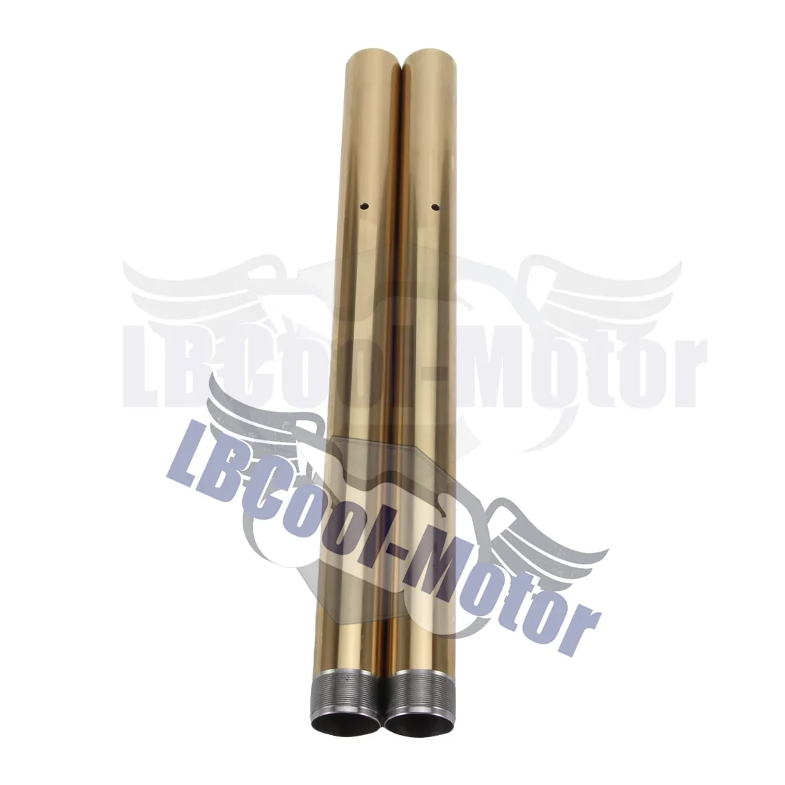 

Gold Front Inner Fork Tubes Pipes Bars For Aprilia RSV4 1000 2009-2016 OHLINS Fork Suspension 43x529mm