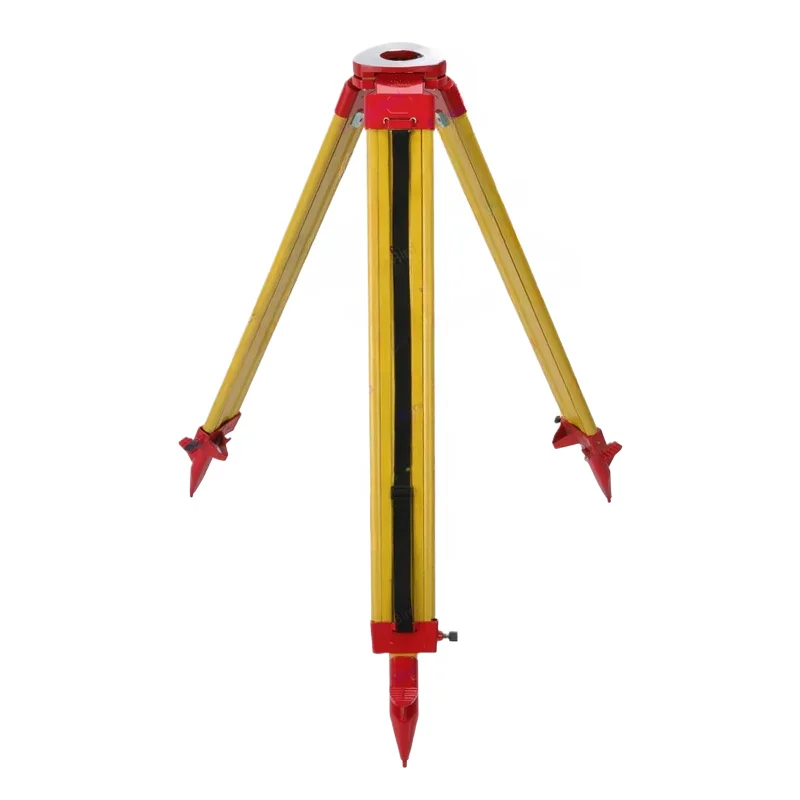 GST120-9 style heavy duty high quality wooden tripod with self-locking