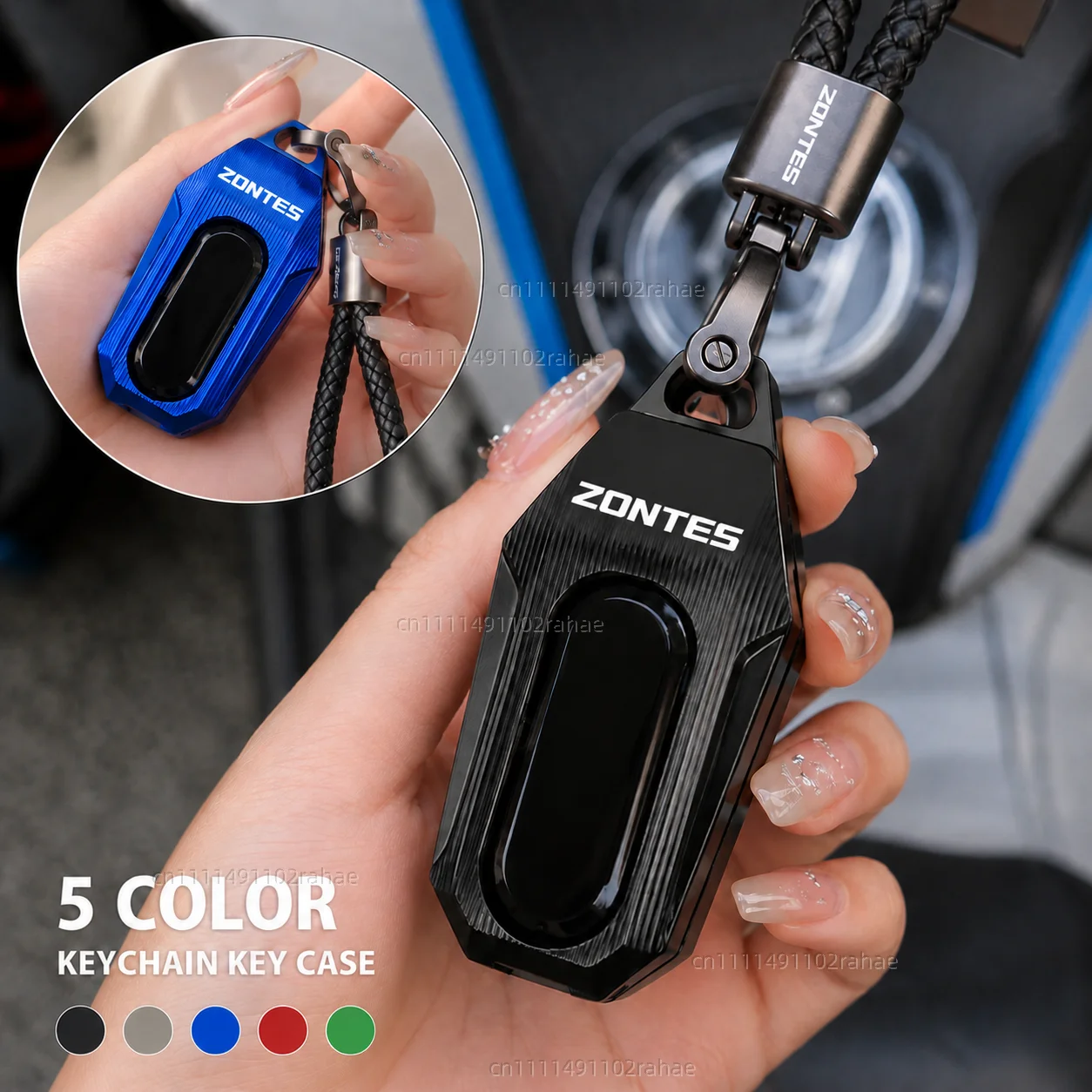 

For ZONTES 703F 703RR/R 368G 368D 368M 368E 368K 368 2024 2025 2026 350 E/M Accessories Motorcycle KeyChain Key Case Cover Shell