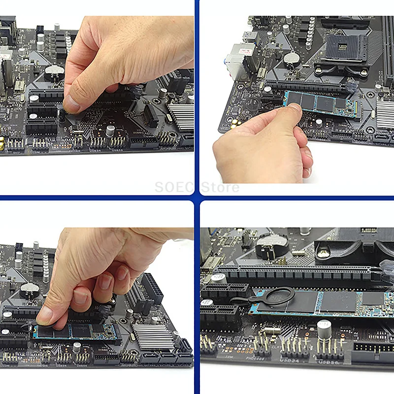 Hand Tool Nylon Fastener Anchor Mounting Compatible For Motherboard  Drive Fixing Buckle